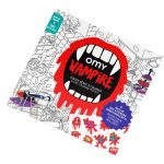 Giant Coloring Poster Vampire