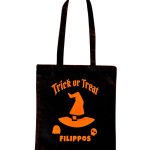Trick Or Treat Witch Personalized Tote Bag
