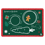 A To J Placemat - Santa's Tray
