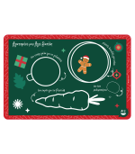 A To J Placemat - Santa's Tray