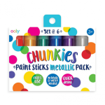 Chunkies Paint Sticks - Metallic - Set Of 6