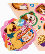Stickiville Puppies Peaches - Scented  Stickers - Image 3