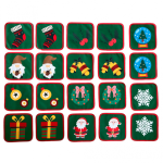 Memory Board Game - Snowmen And Elves