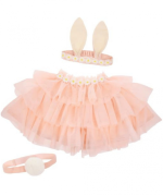 Meri Meri Peach Tulle Bunny Costume