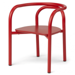 Baxter Chair, Apple Red