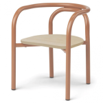 Baxter Chair, Natural Tuscany Rose Mix