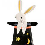 Meri Meri Bunny In Hat Shaped Plates