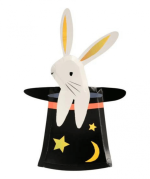 Meri Meri Bunny In Hat Shaped Plates