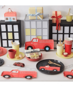 Meri Meri Fire Truck Napkins (x 16) - Image 2