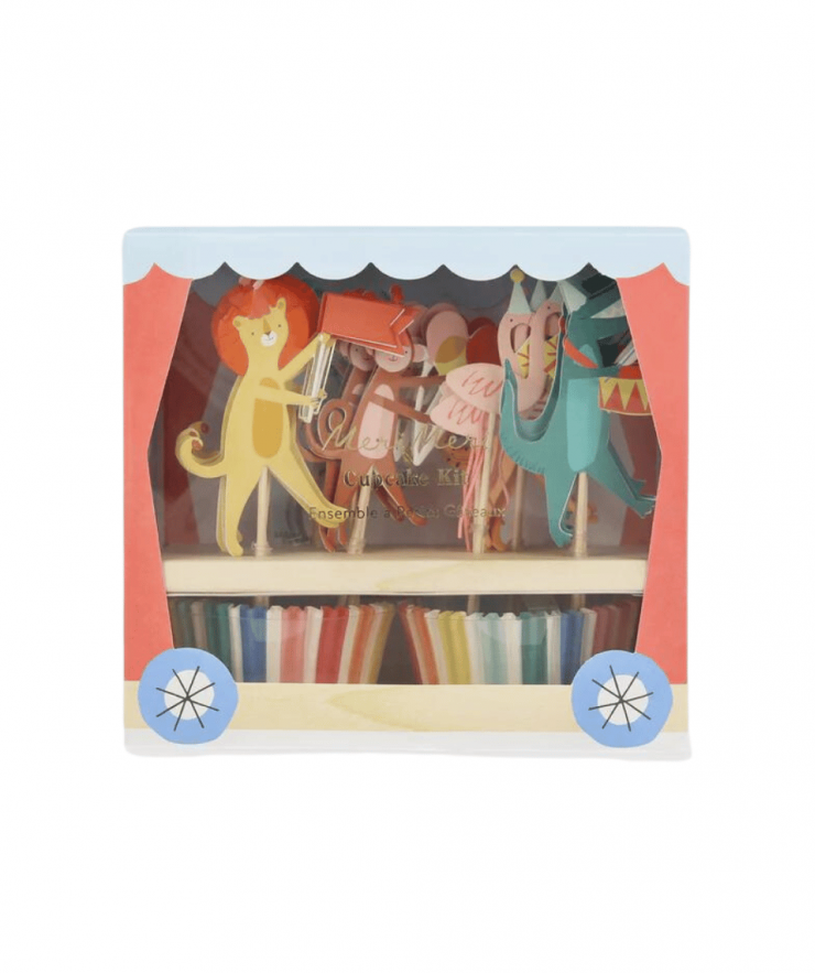 18742 Animal Parade Cupcake Kit - Image 1