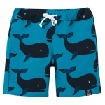 Pocket Shorts, Green Whale