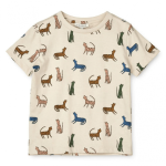 Apia Printed Shortsleeve T-shirt, Leopard Multi Mix