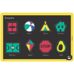 A To J Placemat - Shapes