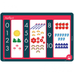 A To J Placemat - Numbers