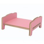 Cardboard Double Bed Rose