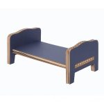 Cardboard Single Bed Navy