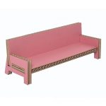 Cardboard Sofa Rose