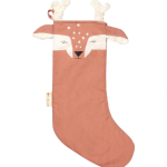 Christmas Stocking Deer - Old Rose