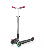 Globber Scooter Elite Master Lights Black-Red