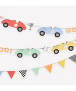 Meri Meri Race Cars Garland - Image 3
