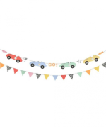Meri Meri Race Cars Garland