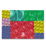 Bandana A4 Colouring Pad