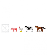 Magna-Tiles Farm Animals 25 Piece Set - Image 3