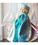 Meri Meri Metallic Rainbow Cape & Wand - Image 2