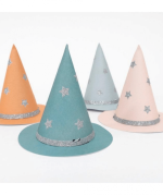 Meri Meri Pastel Halloween Mini Witch Hats (set of 8) - Image 3