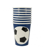 Meri Meri Soccer Cups (x8) - Image 3