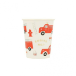Meri Meri Fire Truck Cups (x8)