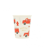 Meri Meri Fire Truck Cups (x8)