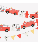 Meri Meri Fire Truck Garland - Image 3