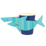 Meri Meri Shark Cups (x8)
