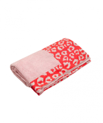 Red Leopard Pink, Head 2 Toe Beach Towel - Image 3