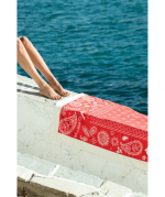 Red Bandana, Signature Beach Towel - Image 2