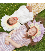 Meri Meri Pastel Flower Paper Bonnets (set of 4) - Image 2