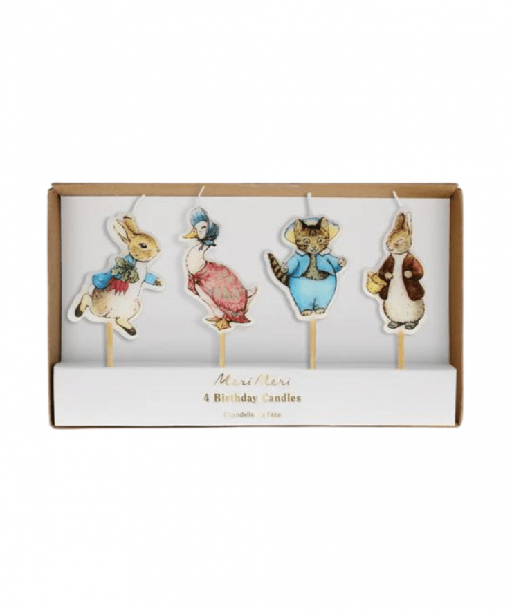 17787 Meri Meri Peter Rabbit In The Garden Candles - Image 1
