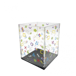 Game On Plexiglass Pencil Cup