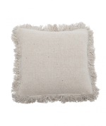 Lupo Cushion, Nature, Recycled Cotton - Image 3