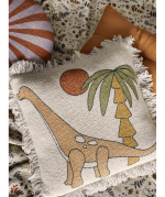 Lupo Cushion, Nature, Recycled Cotton - Image 4