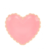Meri Meri Pastel Heart Large Plates (x8) - Image 7