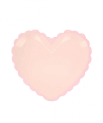 Meri Meri Pastel Heart Large Plates (x8)