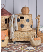 Fritse Basket, Orange, Seagrass - Image 5