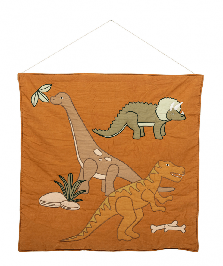 15173 Isak Wall Decor, Brown, Cotton - Image 1