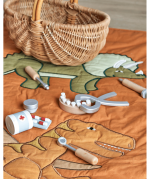 Isak Wall Decor, Brown, Cotton - Image 2