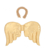 Meri Meri Gold Quilted Angel Wings