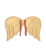 Meri Meri Gold Quilted Angel Wings - Image 6