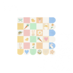 Meri Meri Easter Icon Checkerboard Small Napkins