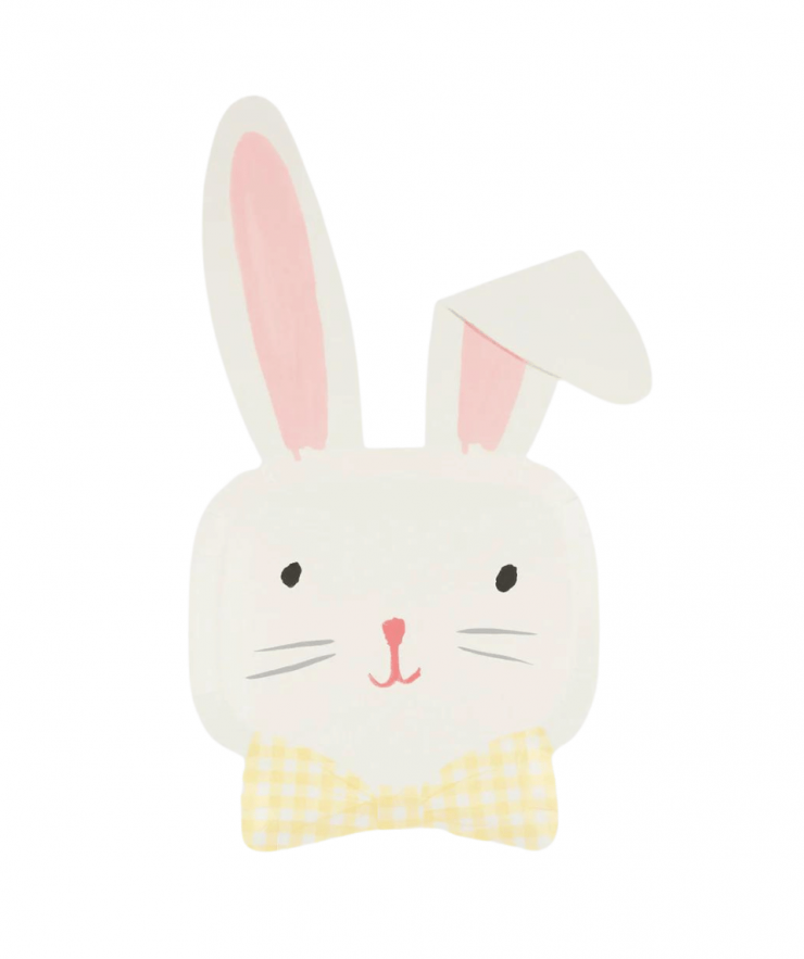23631 Meri Meri Easter Bunny Plates - Image 1